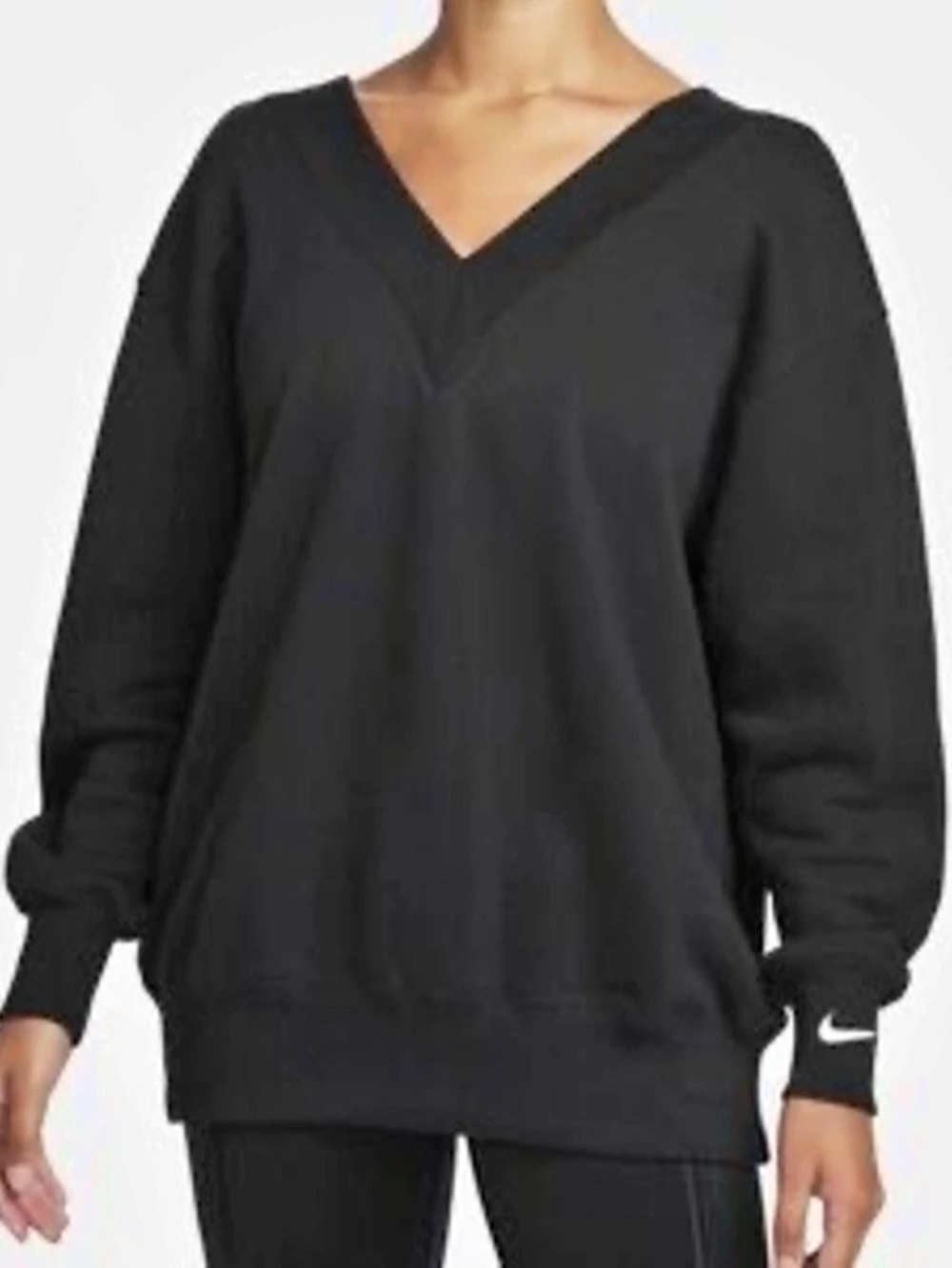 Nike Sportswear Phoenix Fleece Oversized V-Neck Sweatshirt V-Neck Sweatshirt